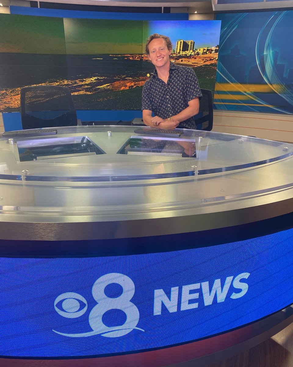 Nearly five years ago I came to CBS 8 San Diego as a raw news photographer and today I'm signing off as a reporter. Local news is essential and I'm proud that I've told so many meaningful stories. Thank you and you stay classy San Diego.