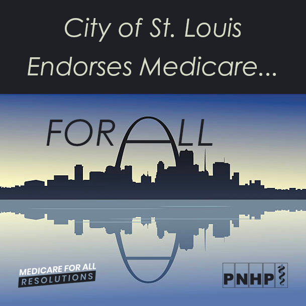 PNHP's tweet photo. BREAKING: The St. Louis Board of Aldermen has passed a resolution in support of #MedicareForAll!

To join (or start) a resolutions effort in your community, visit https://t.co/muHDljnIoa.

STL resolution text: https://t.co/Yg9XllIB46

Today’s hearing: https://t.co/9PmCwVjUtl https://t.co/9QhWRZA1EC