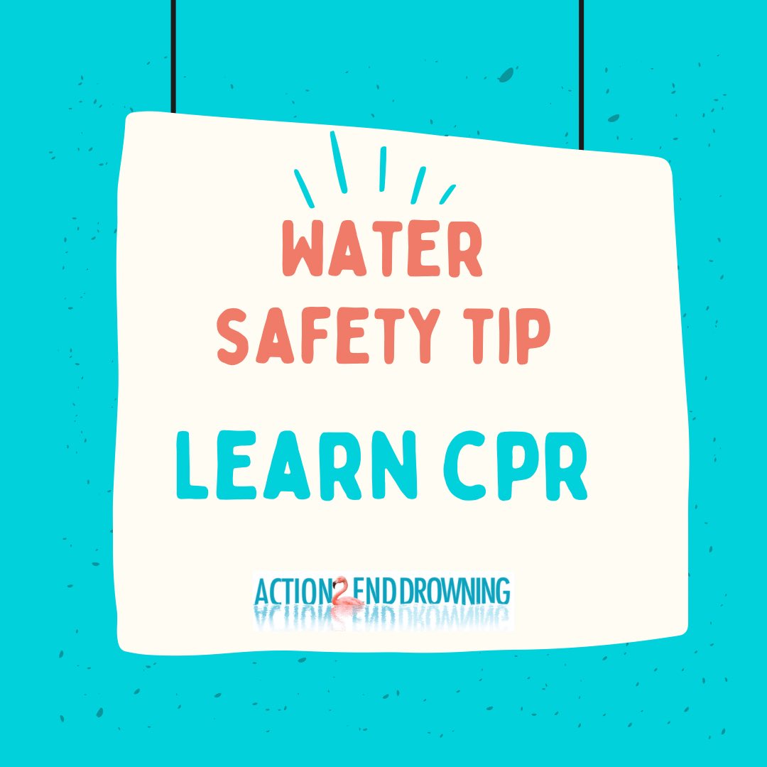 Get your CPR certification @americanredcross, your local hospital or other community organizations.

#waterwafety #nationalwatersafetymonth #watersafetymonth #safetyfirst #redcross #enddrowning #DrowningIsPreventable #drowningissilent #neverswimalone #cpr #americanredcross