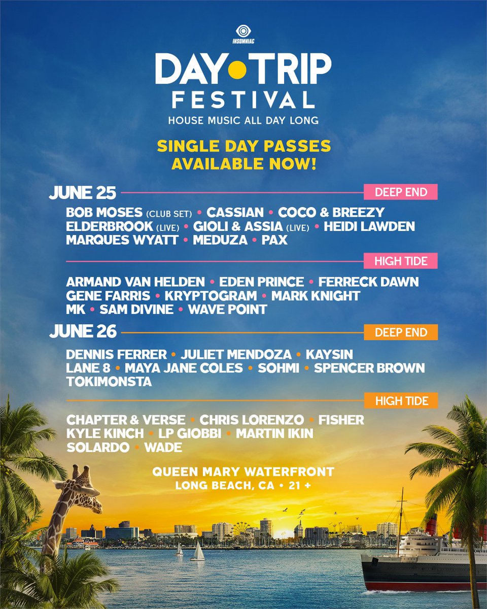 Day Trip Festival lineup 2023