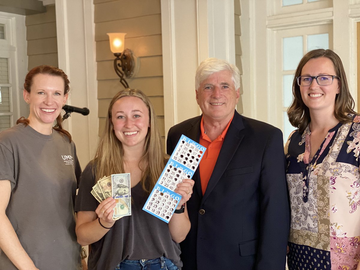 Thank you to all the Ph.D. students who participated in Bingo with the Graduate School. We had a blast and hope that you all enjoyed yourselves as well. Congratulations to all of our bingo winners and to our blackout winner, Casey Boothe!