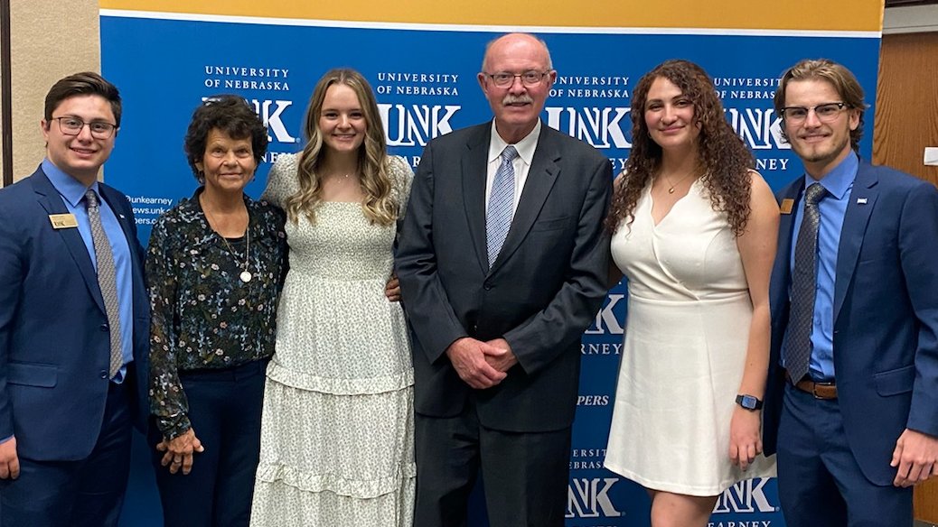 kearneycatholic's tweet photo. Proud of our KCHS representation at the @UNKearney commencement ceremony today!! @KCHSFoundation
#StarsForever https://t.co/I3KXahaMaq
