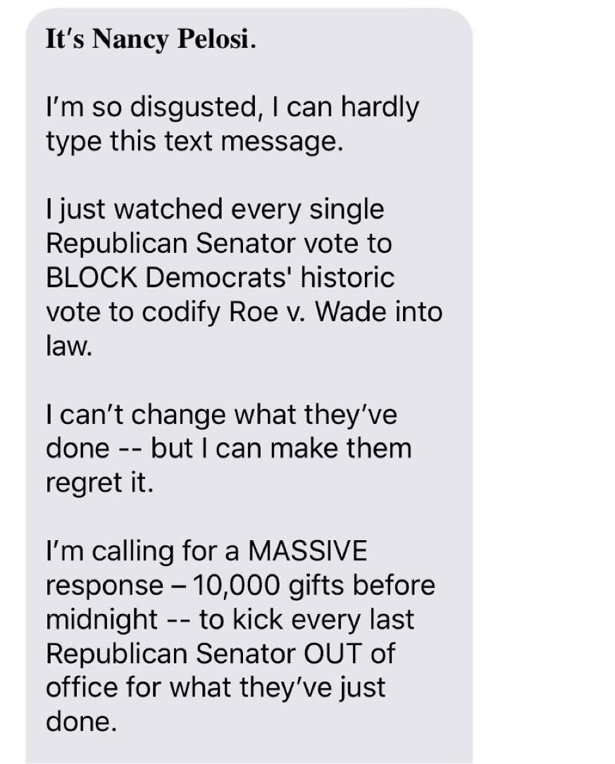 16TonsTheRicher's tweet photo. A fun thing to do is read the democrat fundraising texts in your head as the unforgivable guy https://t.co/4lzvmWxJ98