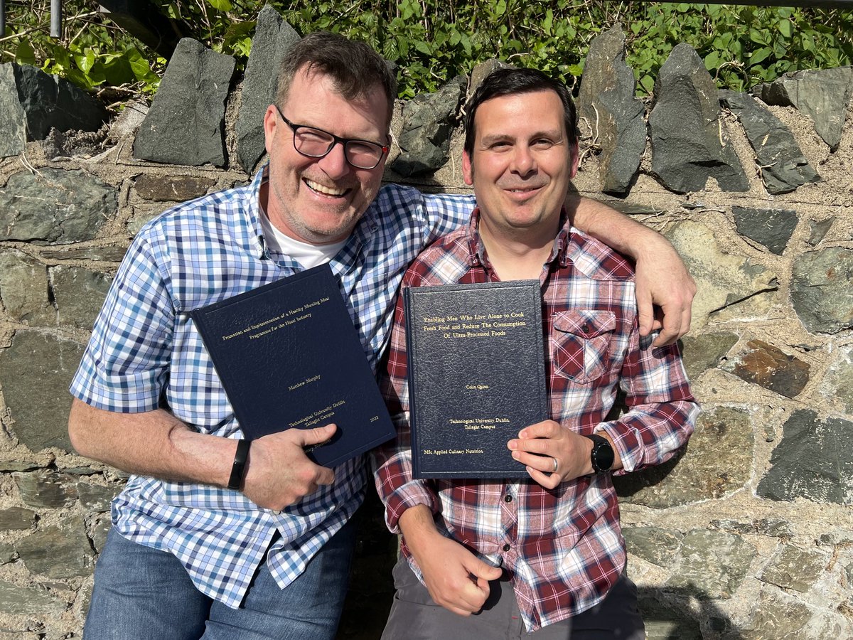 AnnetteSweenTUD's tweet photo. Relieved #happychefs , another milestone on their MSc Applied Culinary Nutrition learning journey ๐ #appliedlearning โฆ@TUDCulinaryTCโฉ https://t.co/6GicZ35VZj