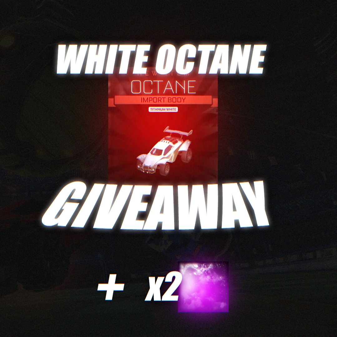 sosacrdbl's tweet photo. WHITE OCTANE GIVEAWAY
+ Interstellar for 2nd and 3rd

ALL PLATFORMS
To Enter: 
Retweet
Follow, @OPInsider &amp; @sosacrdbl

3 winners chosen June 1st! https://t.co/fBK6srNLae