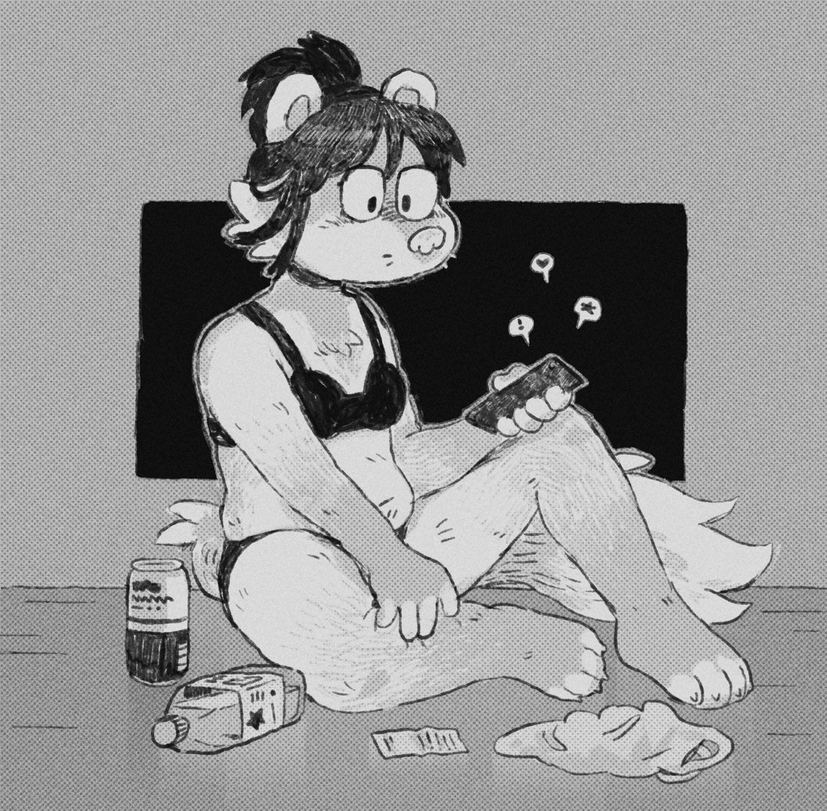 snack break 🛒🦨📲 