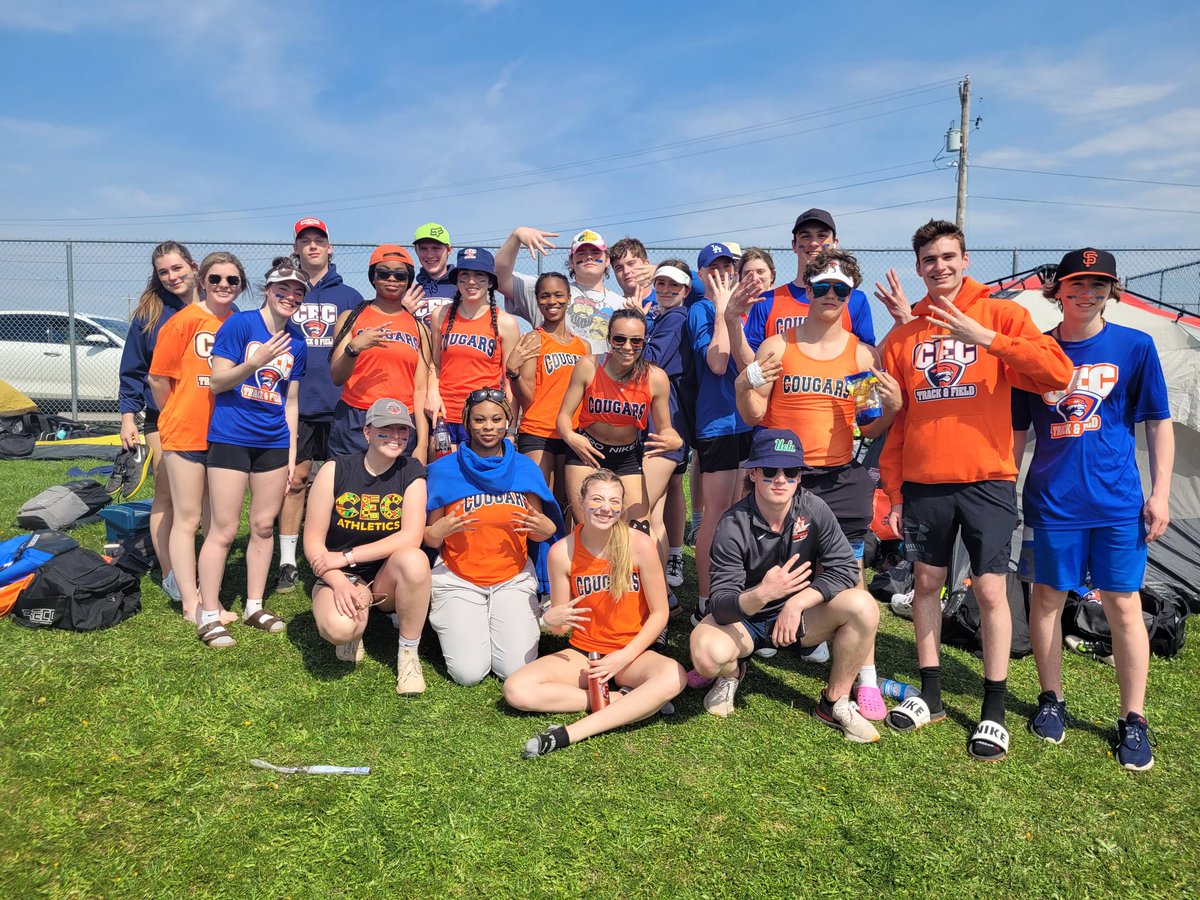 CECTrack's tweet photo. Day 1 of Districts saw some great results. But more importantly, it's amazing to be back competing again as a TEAM! https://t.co/5c1rqzxXtm