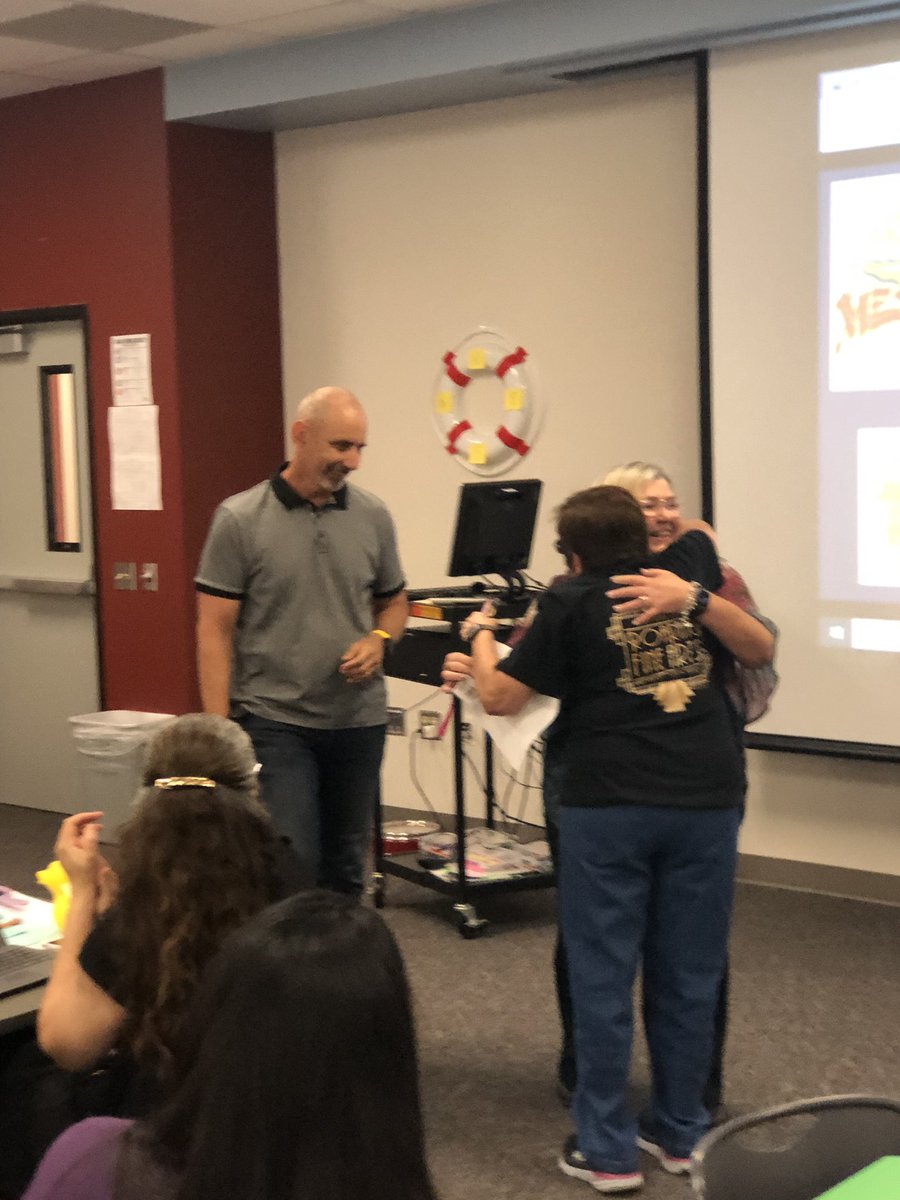 ESLwithDressel's tweet photo. Our last @TISDMulti Specialists Meeting of the Year was today. ❤️ You’d be hard pressed to find a more dedicated, purposeful, collaborative, and FUN 🎉🕺 crew of EB Specialists. We are SO THANKFUL for you and all your hard work!  💪🏼 #SiSePuede #TeamTomball @TomballISD https://t.co/DOzI5uD21n