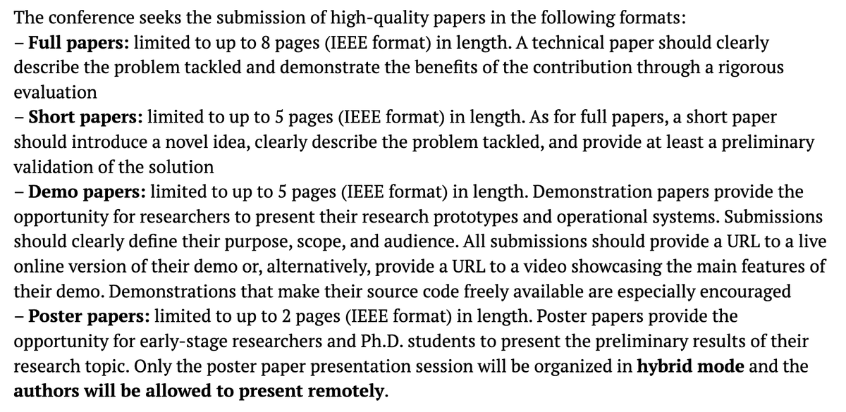 sonvxcoltech's tweet photo. @big_dataservice  Call for Short, Demo, and Poster papers. Deadline May 15, 2022. See more at https://t.co/VEQzt10Egc https://t.co/4rGUKsSqa9