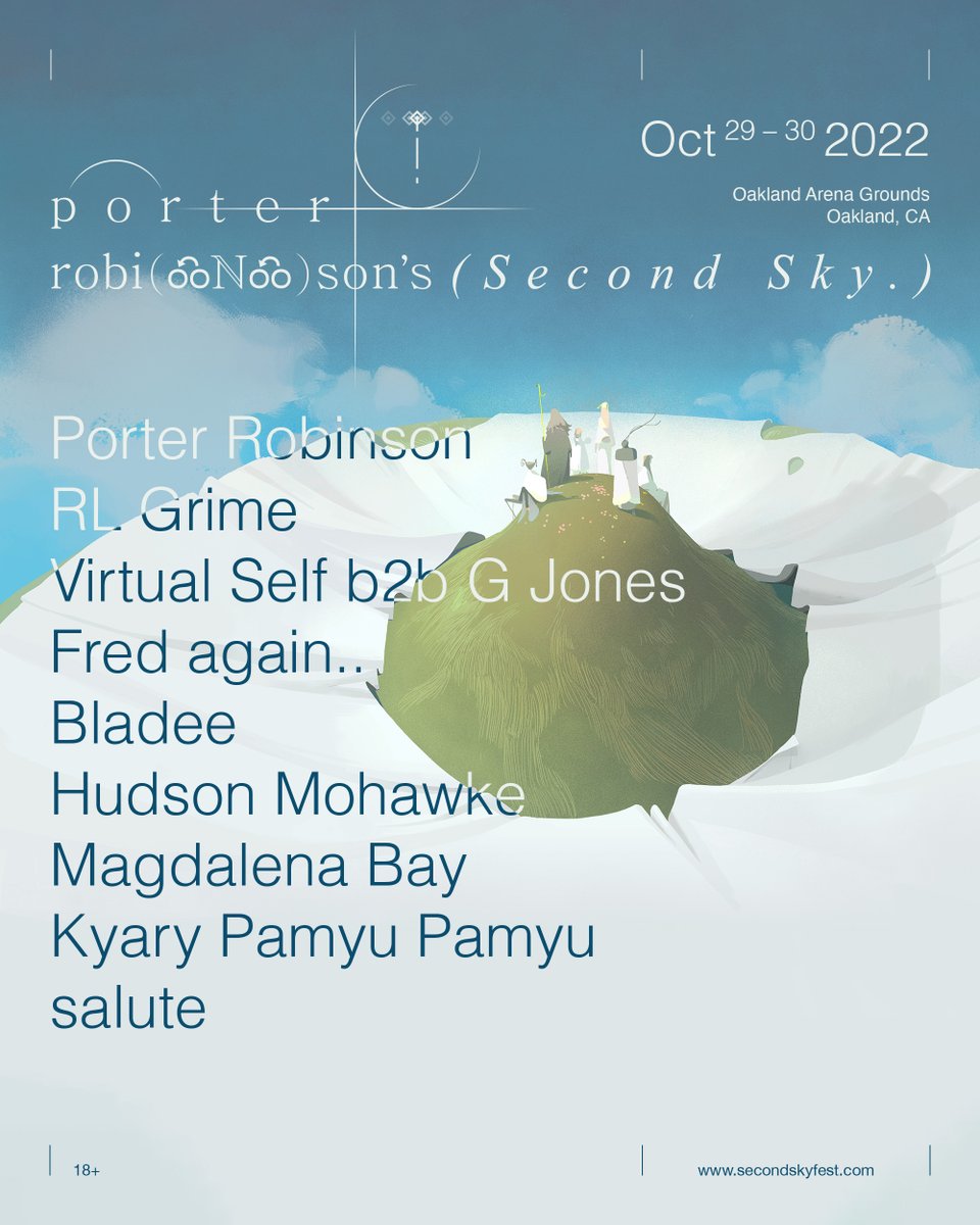 💠 All tickets available now for Second Sky 2022: secondskyfest.com