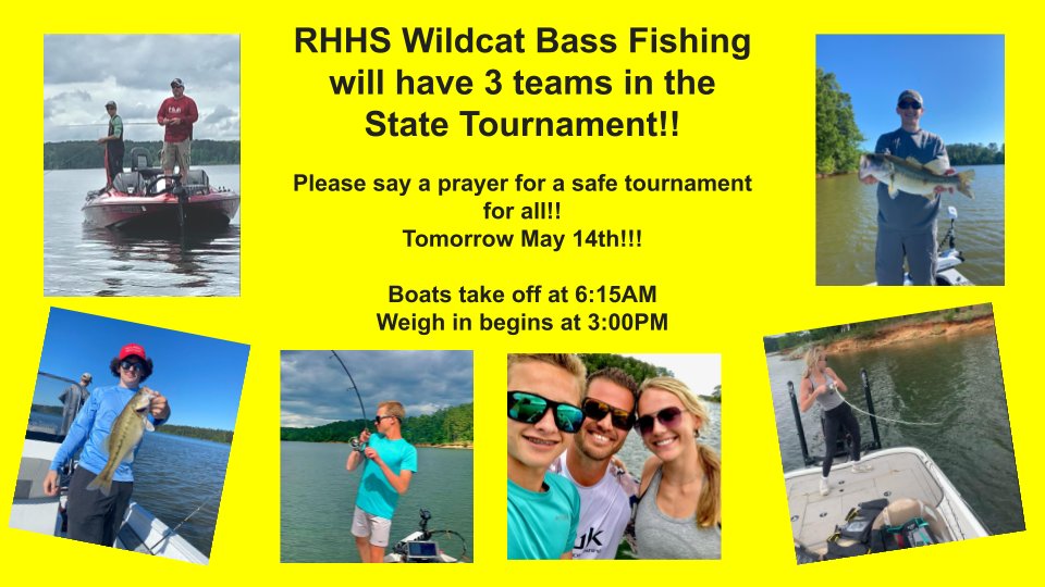RHHS Bass Fishing Team tweet media
