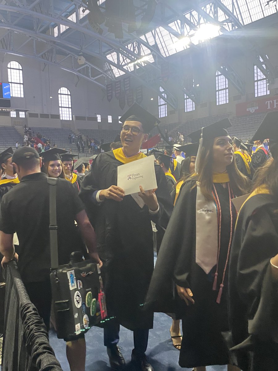PennEngineers's tweet photo. 🎊It’s a wrap! 🎊
#PennEngineeringProud #pennenggrad https://t.co/9AT8y8spqN