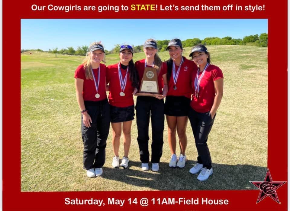 Come out and help send them off!  CHS Field House 11 am tomorrow!