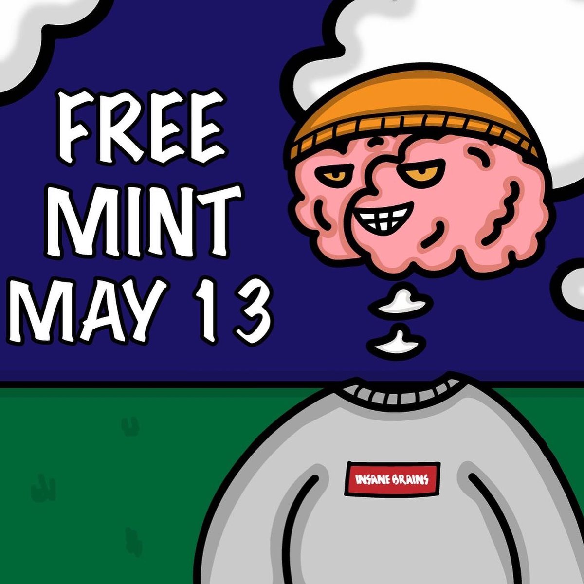 insanebrainsnft's tweet image. WE ARE LIVE RN WITH OUR FREE MINT. GET THEM WHILE YOU CAN! #NFTGiveaways #NFTCommumity #nft #freenft #Giveaways #eth #NFTProject #mint #mintingnow