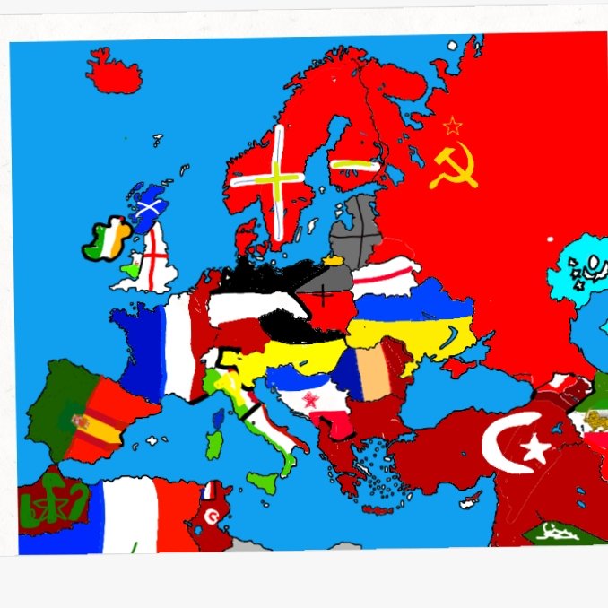 enderwii's tweet photo. Finished my ideal Europe #countryballs https://t.co/nFXvatNRjw