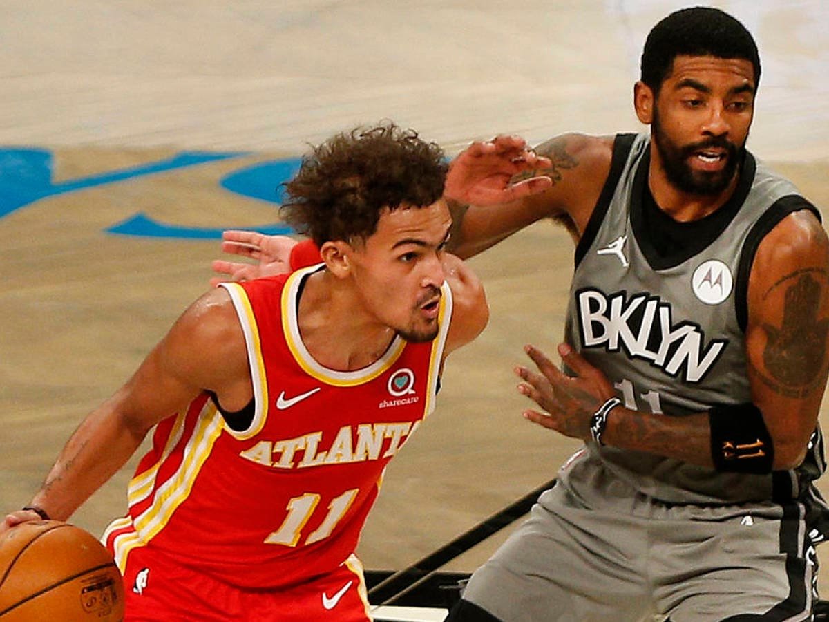 NBAMemes's tweet photo. Trae Young has more career 40-point games than Kyrie Irving 🤯 https://t.co/20LEVlOKZ4
