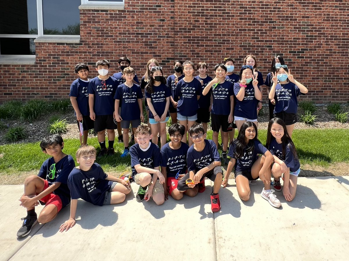 Rockin’ our 5th grade t-shirts and cool shades! 😎 #inspire96