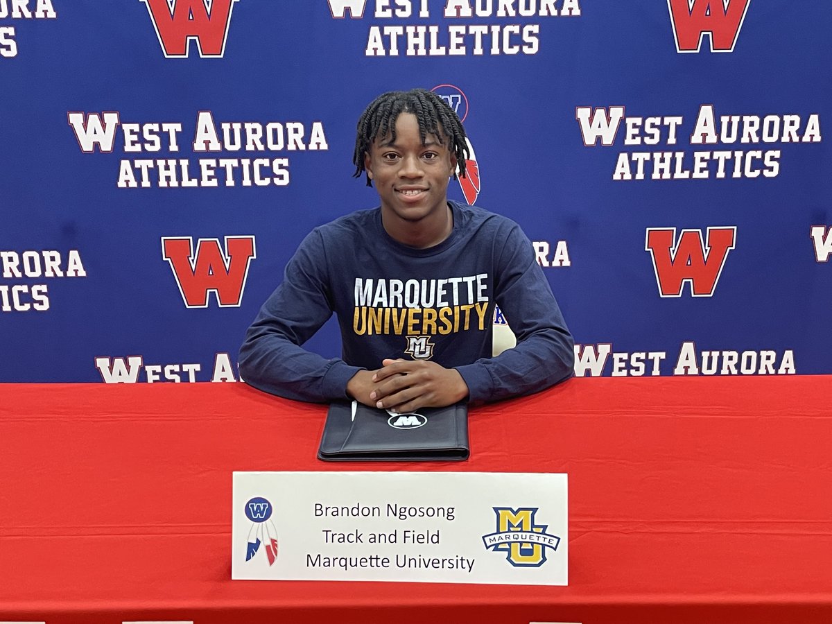 WAHSBlackhawks's tweet photo. Congratulations to Brandon Ngosong for signing with @muathletics to compete in Track and Field! https://t.co/JXCvlle8KI