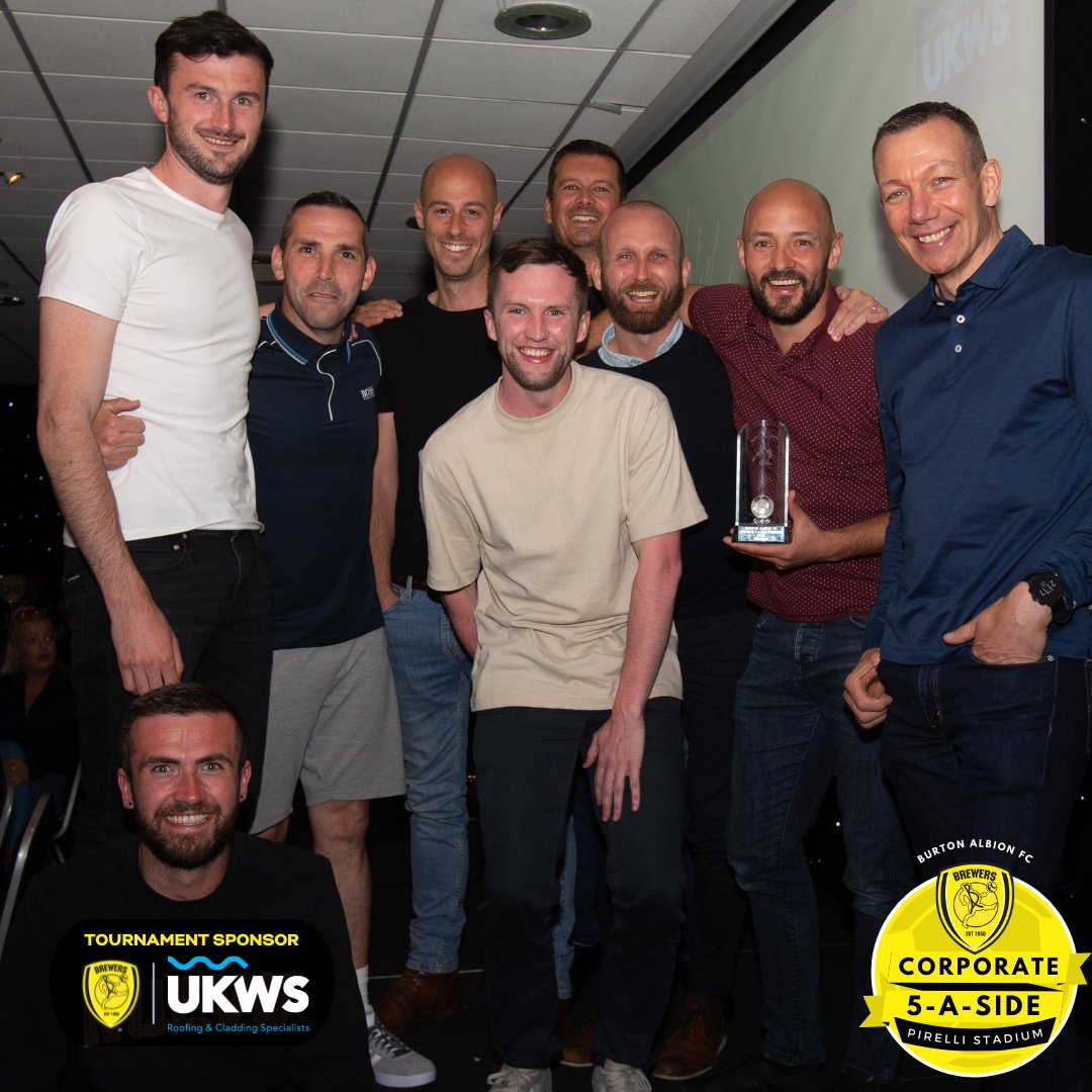 burtonalbionfc's tweet photo. โฝ๏ธ๐ฅ
#BAFC5aside
Your Corporate Five-a-Side winners - Anvil Hire!
#BAFC https://t.co/dQd4Uk0KTW