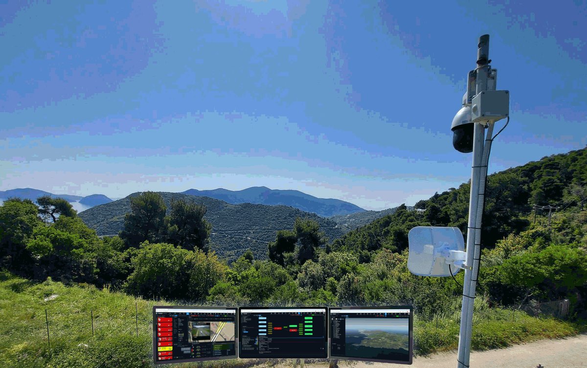 Our company has been selected by the Municipality of Skopelos to install the ENGAGE AFD (Automatic Fire Detection) edition for efficient detection and management of forest fire threats in 3 critical areas. #skopelos #forestfires #firedetection #engage