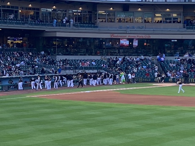 CSES_NC's tweet photo. Our students and moms had a great time last night cheering on the @KnightsBaseball for our Mother/Son outing! https://t.co/sDQ2wtQFrL