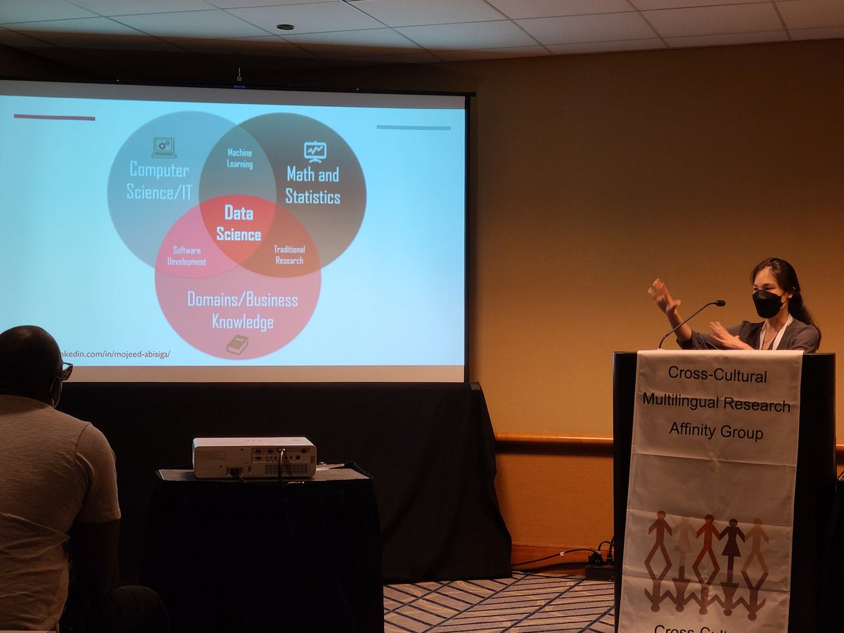 FreeRangeRsrch's tweet photo. What is data science? #aapor https://t.co/ucJeoWKAGW