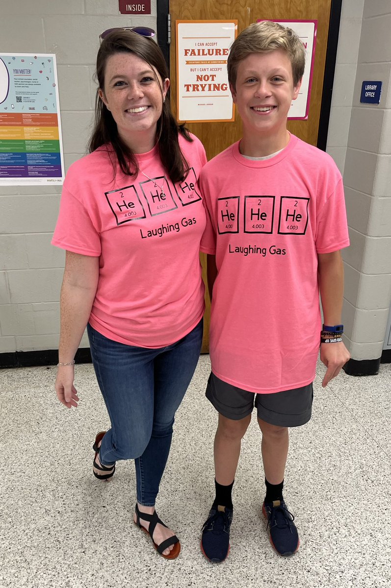 DrJonesMason's tweet photo. Physical Science Fun! @BMSOwls 
T-Shirt created by student! https://t.co/Wj2W1iIWKO