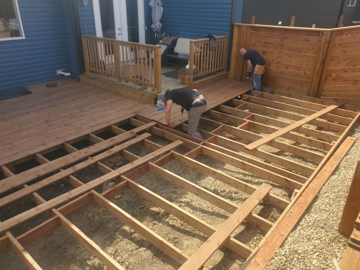 NorstrongServes's tweet photo. Look at these stunning decks we just built!
Call (780) 995-0089 or email norstrongservices@gmail.com or book through our website https://t.co/OckWUNVaBb to get in touch for a free quote today!
Edmonton &amp; Red Deer, Alberta #deckdesign #floatingdecks #deckbuild #renos #customdecks https://t.co/G89Vz3DCwo