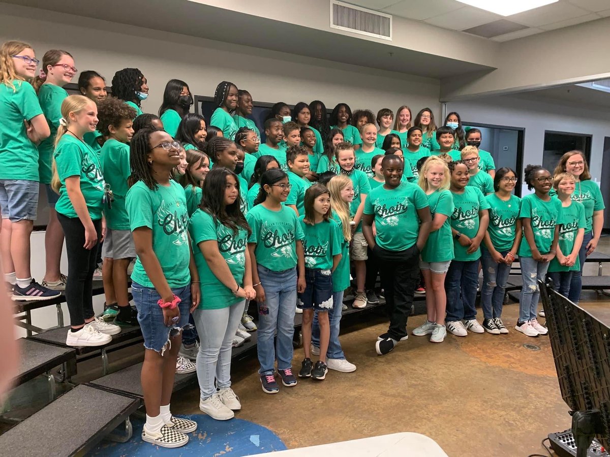 MrsPattonsMusic's tweet photo. I’m so proud of the Degan Choir for earning the highest possible rating, SUPERIOR, at Pride of Texas Music Festival! #wearedegan https://t.co/qpRkR2aWSR