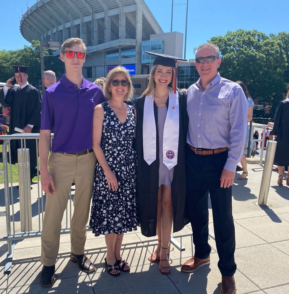 erinsolomon18's tweet photo. hey @ClemsonUniv , how does me being an alumni sound? #clemsongraduation #chemistry https://t.co/6FcKVQ5YYU