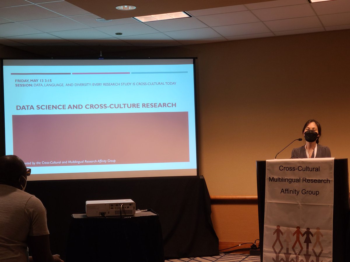 FreeRangeRsrch's tweet photo. Here is something I don't come across much! #AAPOR https://t.co/yTqR6UHsbT