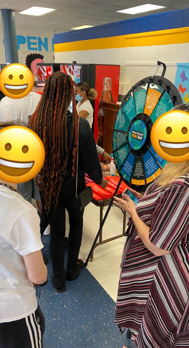 Mrs_Dirksen's tweet photo. Completely student driven project, proud of these ladies for coming up with the idea and executing it! https://t.co/Bf8s5Sjxtr