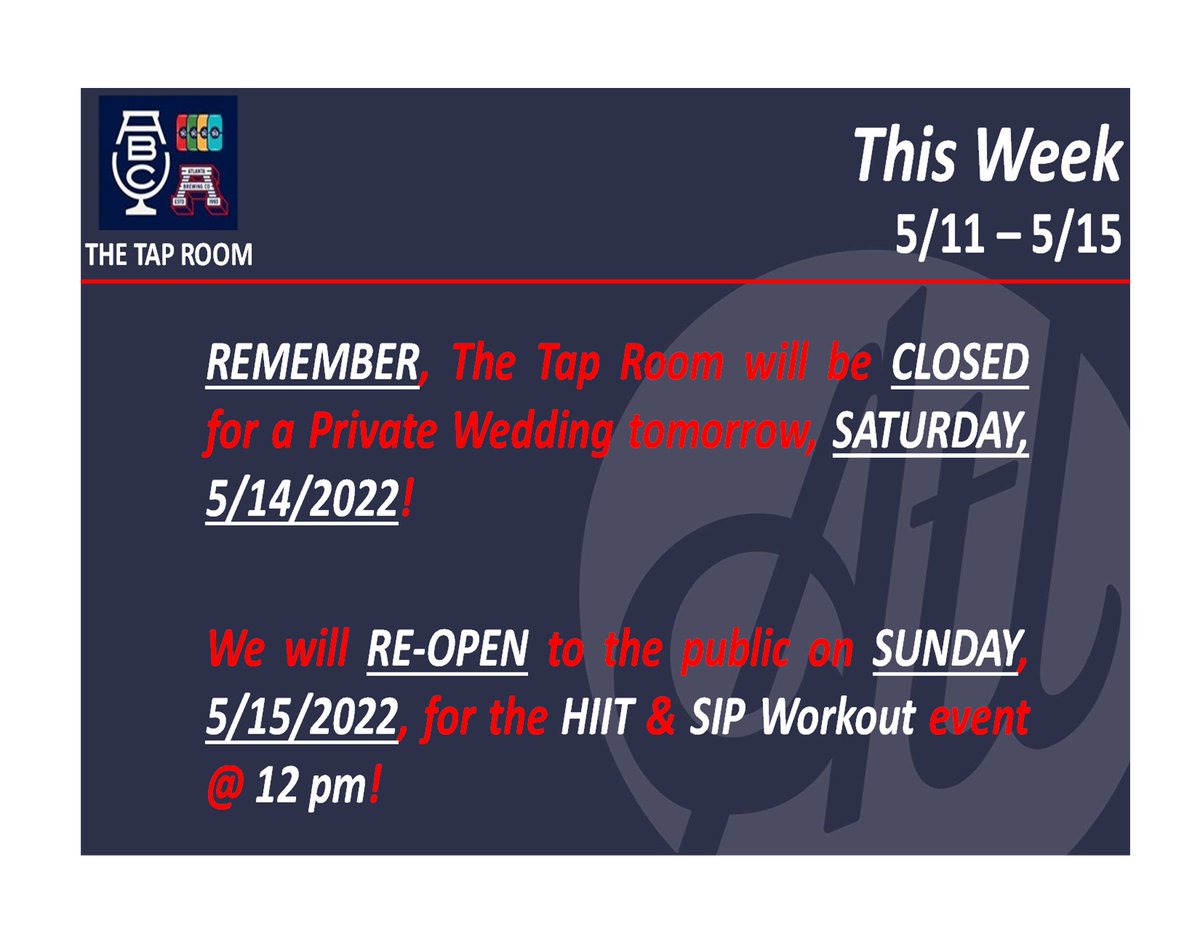 Atlanta Brewing Company tweet media