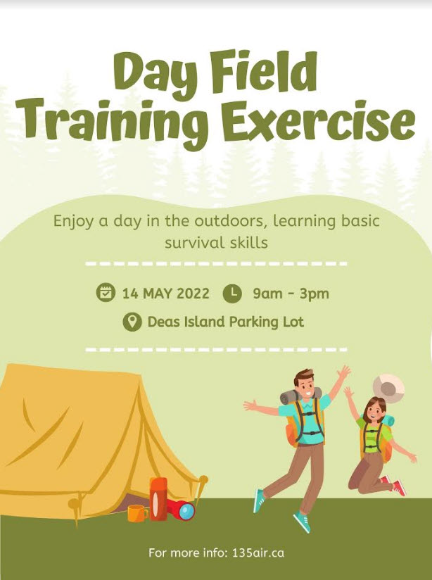 135RCACS's tweet photo. DAY FTX TOMORROW!
Saturday 14 May, 2022 @ Deas Island
Required Attendance
Check the homepage of the sqn website for details https://t.co/QkTwZGOcdG