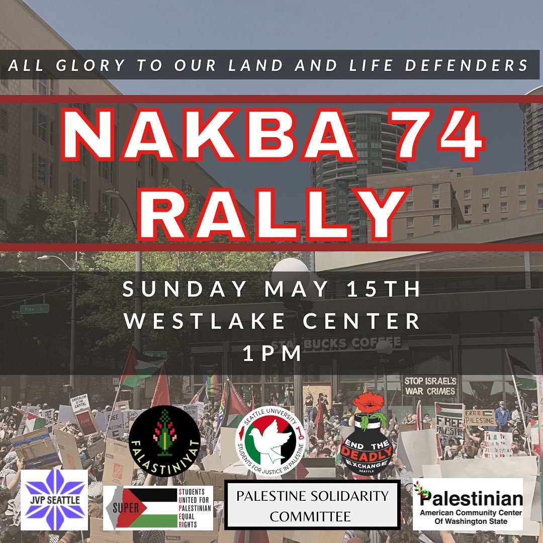 falastiniyat's tweet photo. Our Nakba 74 rally is only 2 days away!

It is our duty as Palestinians and allies living in the belly of the beast, to show up for our Palestinian land and life defenders this Sunday, May 15.

Together, we WILL return. 

Long Live The Intifada! Long Live Palestine! https://t.co/2YEt90eE0m