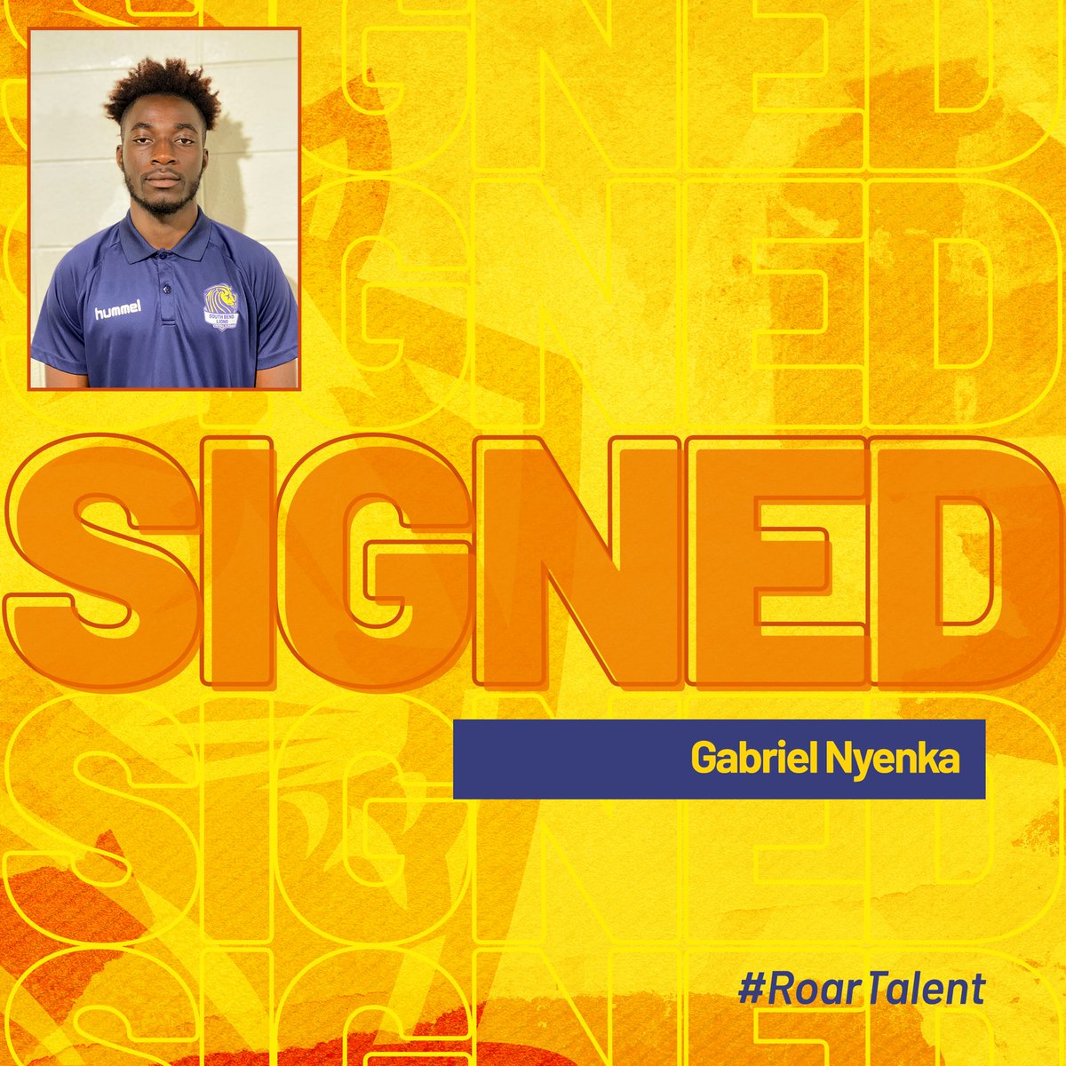 southbendlions's tweet photo. Welcome, Gabe.

Pos: Striker
Hometown: Monrovia, Liberia  
College/Club: Holy Cross College

Signing pending League and Federation approval.

#RoarTalent | #Path2Pro https://t.co/bYZp7VbShU