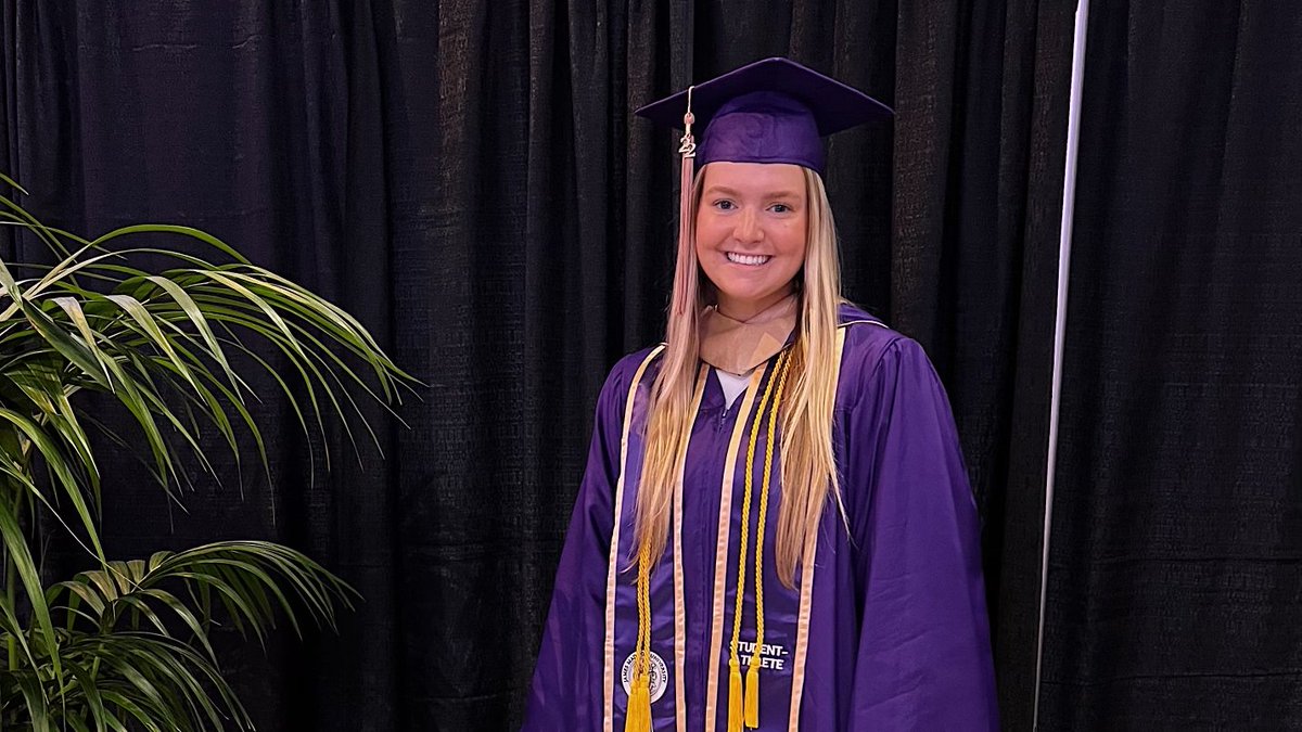 JMUSoftball's tweet photo. Congrats to our 2022 Graduates who walked today!

Your future is bright!

#GoDukes https://t.co/0JNz5qvrfY