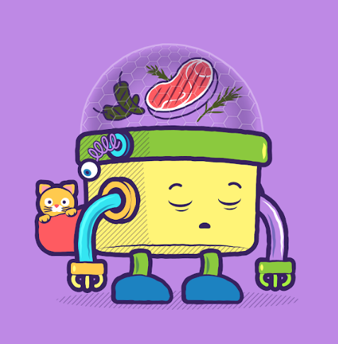 <a href="/FoodbotsNfts/">FoodBots</a> Love my Kitty companion !