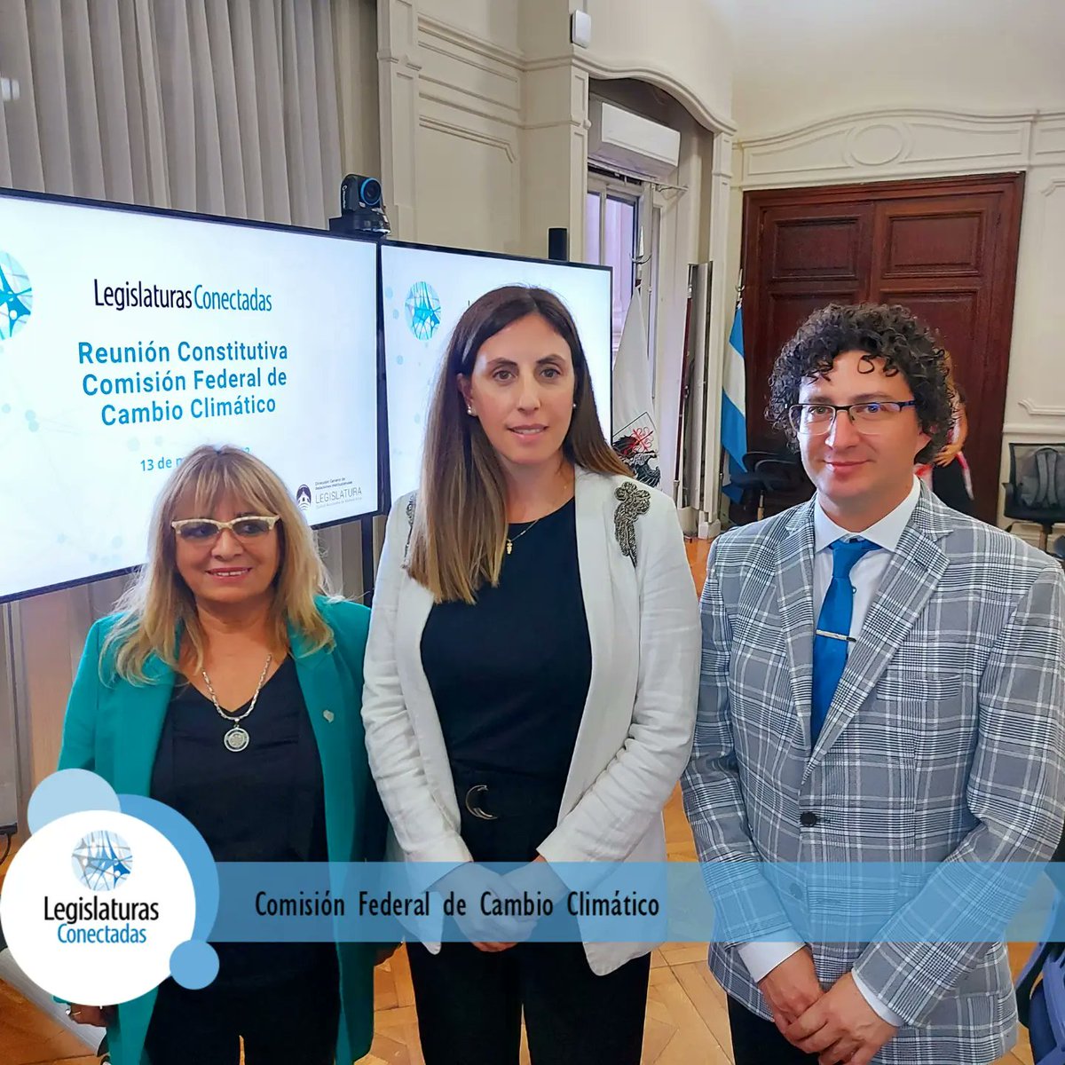lconectadas's tweet photo. 📍Reunión constitutiva de la Comision de #CambioClimático de #LegislaturasConectadas

➡️ Autoridades electas:

✅ Presidenta Lorena Abdala - dip Neuquén 
✅ Vicepresidenta 1ra Adriana Del Agua - dip Río Negro
✅ Vicepresidente 2do - Carlos Rosso Senador de Salta https://t.co/Y4itcIGtPi