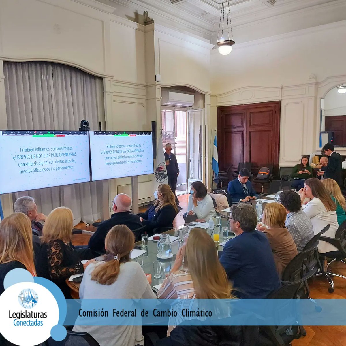 lconectadas's tweet photo. 📍Reunión constitutiva de la Comision de #CambioClimático de #LegislaturasConectadas

➡️ Autoridades electas:

✅ Presidenta Lorena Abdala - dip Neuquén 
✅ Vicepresidenta 1ra Adriana Del Agua - dip Río Negro
✅ Vicepresidente 2do - Carlos Rosso Senador de Salta https://t.co/Y4itcIGtPi