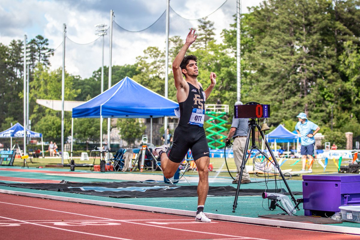 FSU_Track's tweet photo. RILEY. OTT.‼️

He runs a personal best 4:40.21 to secure a third-place finish in the decathlon with a personal best best score of 7105🍢

#OneTribe https://t.co/BW0yR2Jtke