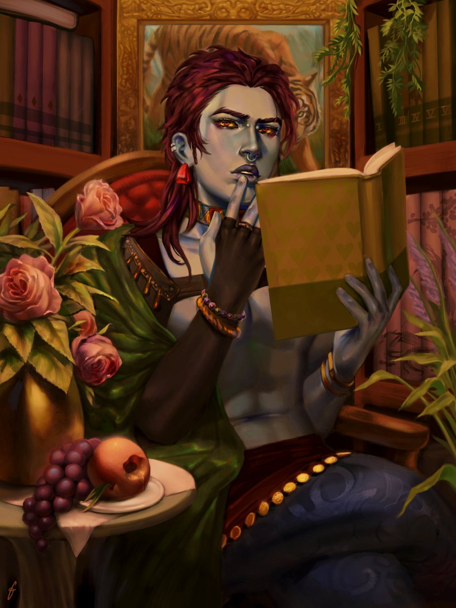 [oc] | 🌿the restricted section🌿