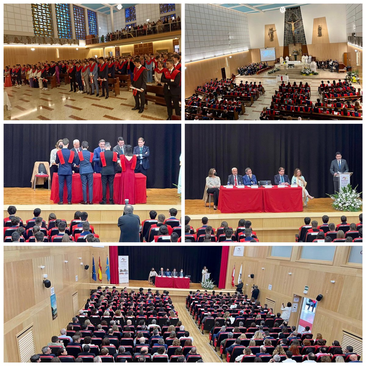 Emotiva tarde-noche de celebración de los actos de Graduación de la Promoción 2022 <a href="/codemagijon/">Col.Corazón de María</a> La mayor parte de los 1️⃣0️⃣7️⃣ alumnos tras 1️⃣5️⃣ años en el Colegio. ¡Enhorabuena y mucho ánimo! 👏👏👏#SomosCodema <a href="/cmfsantiago/">Claretianos Santiago</a> <a href="/PedagogicosS/">Pedagogicos Claretianos de Santiago</a> <a href="/EC_Asturias/">EC Asturias</a> <a href="/epapcmf/">EPAP CMF Santiago</a>