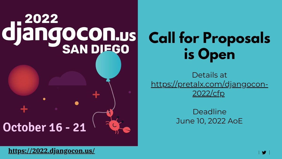 DjangoCon US tweet media