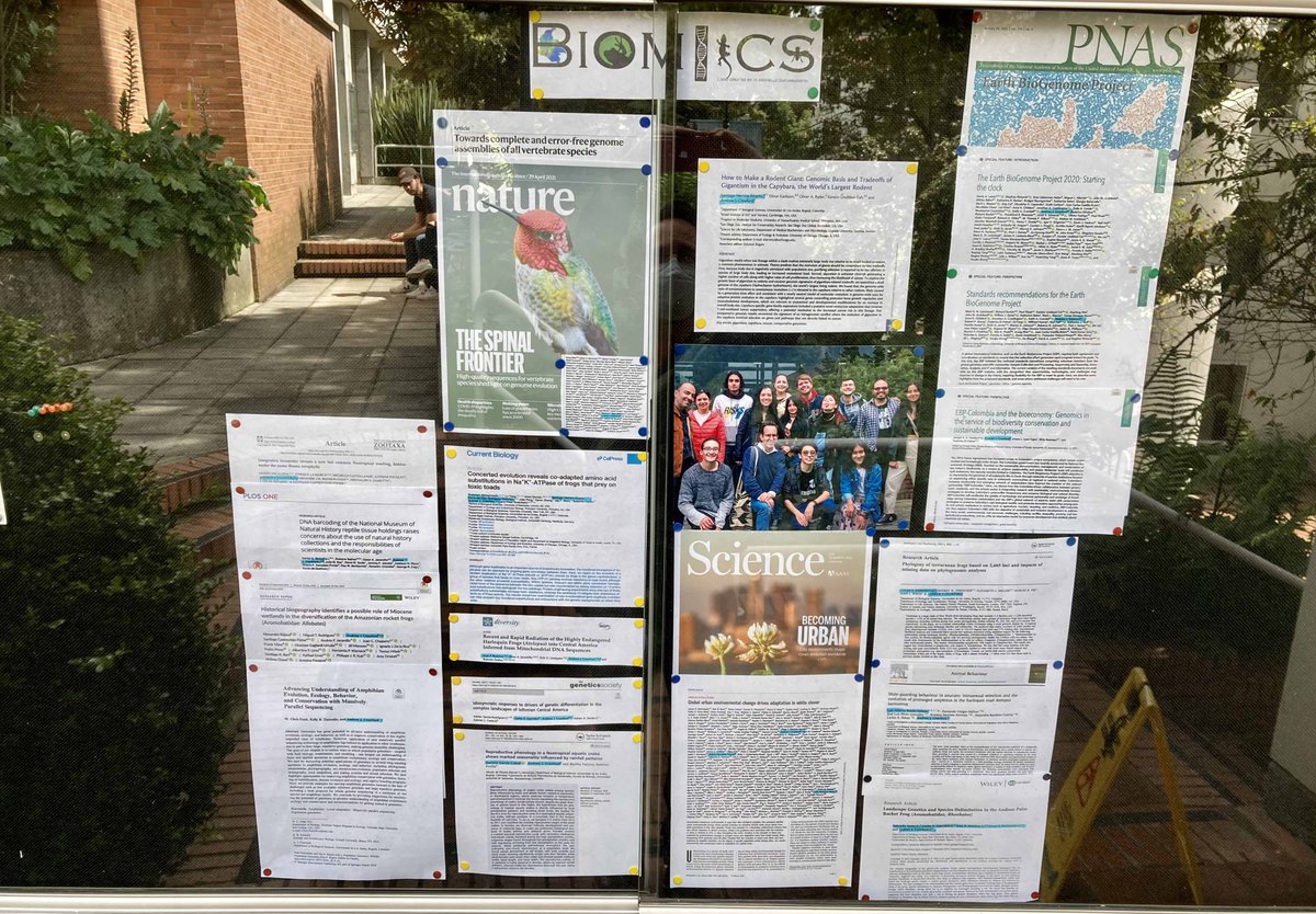 We updated the <a href="/CrawLab/">Crawford Lab</a> bulletin board for the upcoming accreditation and prospi visits to <a href="/CienBiolAndes/">DCB Uniandes</a> @uniandes.

Thanks 🙏🏼  to very dedicated students|alumni &amp; other brilliant co-authors, the Lab managed to produce some good stuff over the past coupla years, despite it all.