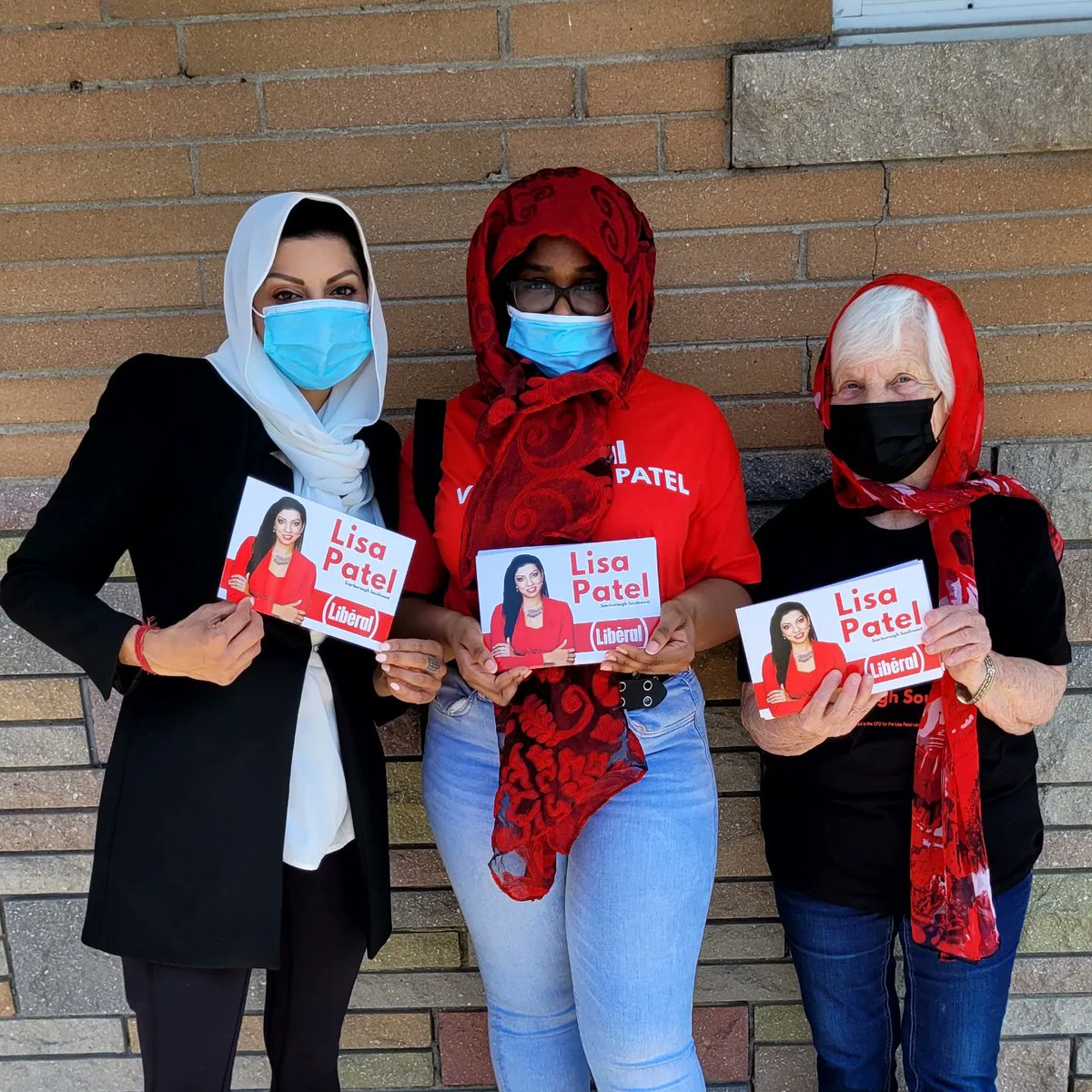 lisapatelTO's tweet photo. I can't tell you how much I adore these beautiful humans and all the work they're doing on this campaign. 
I love experiences like this and Grateful to connect with the community. 
#outthere #wereeverywhere #community #redssw #redriding #scarboroughsouthwest #lisapatel https://t.co/wv5uS3iT20