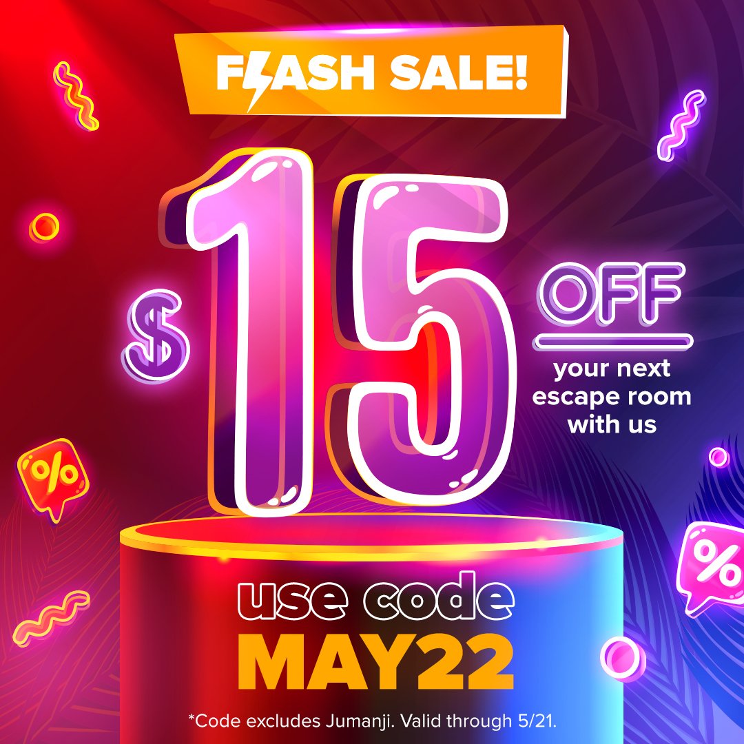 60outEscapeRoom's tweet photo. https://t.co/Rv3JKQEKKm 

#escaperoom @losangeles #FlashSale https://t.co/j986rqv4XK