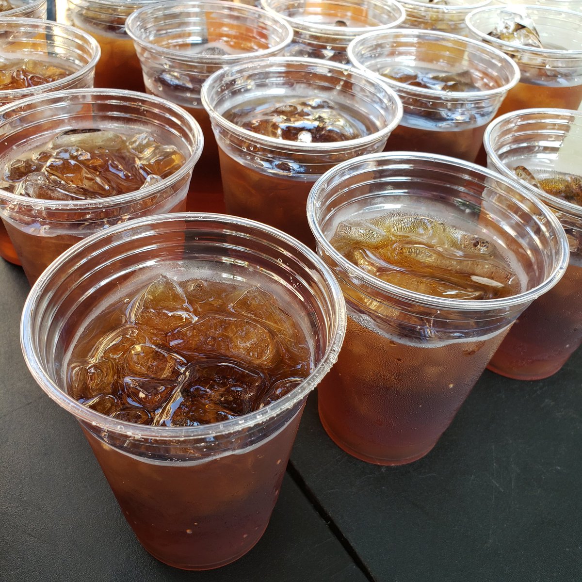 PensacolaFNB's tweet photo. What a tasty meal tonight in downtown #Pensacola, and with hints of Florida summer temps making an appearance, that iced tea was extra welcome. We're also excited about having our lit table back! π€ More pics: https://t.co/rTaHIAACNT
#FoodIsARightNotAPrivilege #FoodNotBombs https://t.co/Cuh7YOan0h