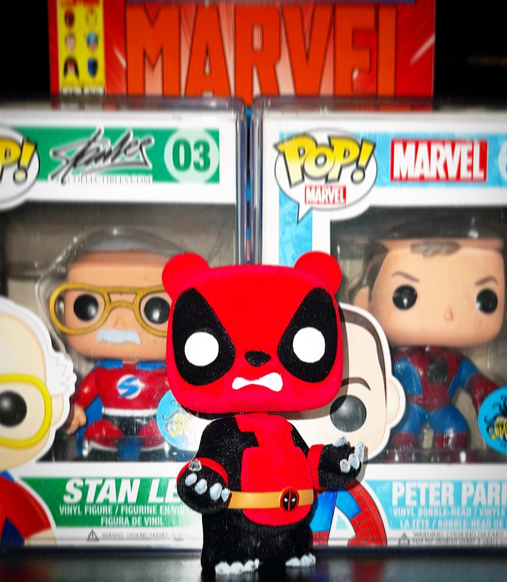 hellofunko's tweet photo. Call me cute and #fuzzy 1 more time! I dare ya!
#funkophotoadaychallenge #pandapool #deadpool #marvel #flocked https://t.co/Ch37Git99q