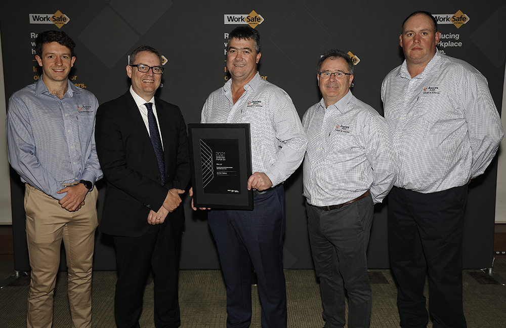 iTRAKassets's tweet photo. Congratulations to Aurora Dairies for winning the WorkSafe Victoria award for their  ‘Commitment to Workplace Health and Safety on a Farm’.
iTRAKassets developed the WorkSAFETY+ PROGRAM for Aurora Dairies and can be adapted into all farm environments. Call Stewart on 0400 488 553 https://t.co/QaxDScpg63